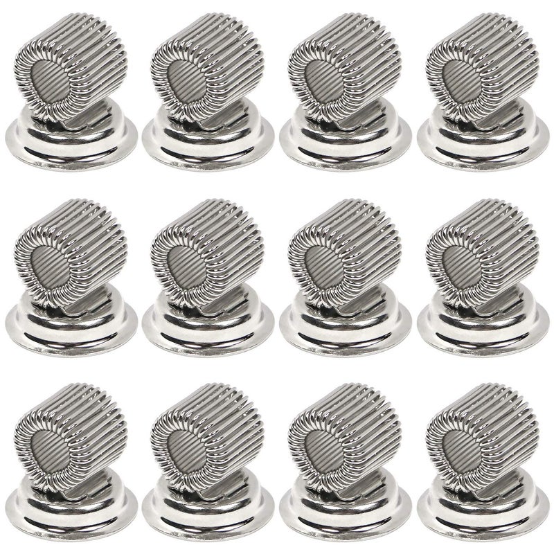 Millennial Essentials Magnetic Pen Holder Clips Refrigerator Magnet Pen Marker Clip Holder, Fridge Whiteboard Erase Board Bulletin Board Map Accessories (12 Magnet) - Image 1